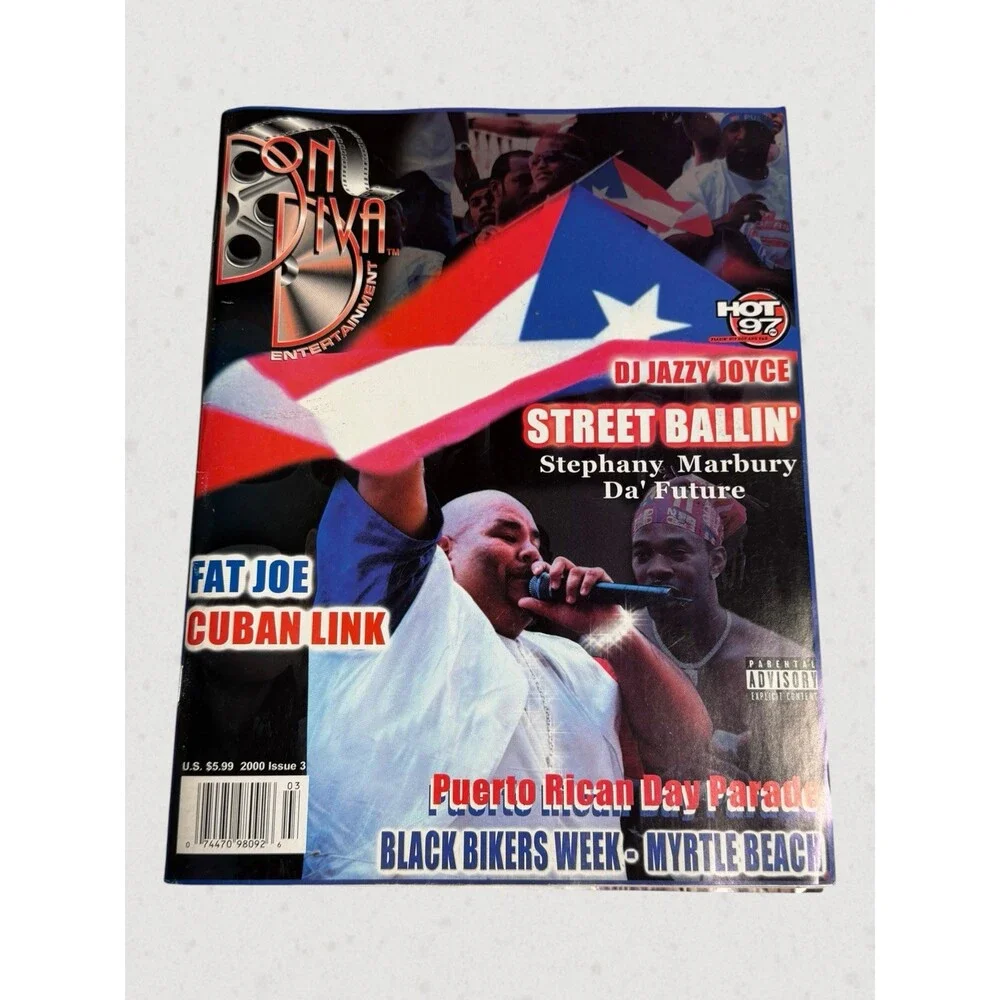 Don Diva Magazine Issue 3 2000 Fat Joe Cuban Link Terror Squad Stephon Marbury